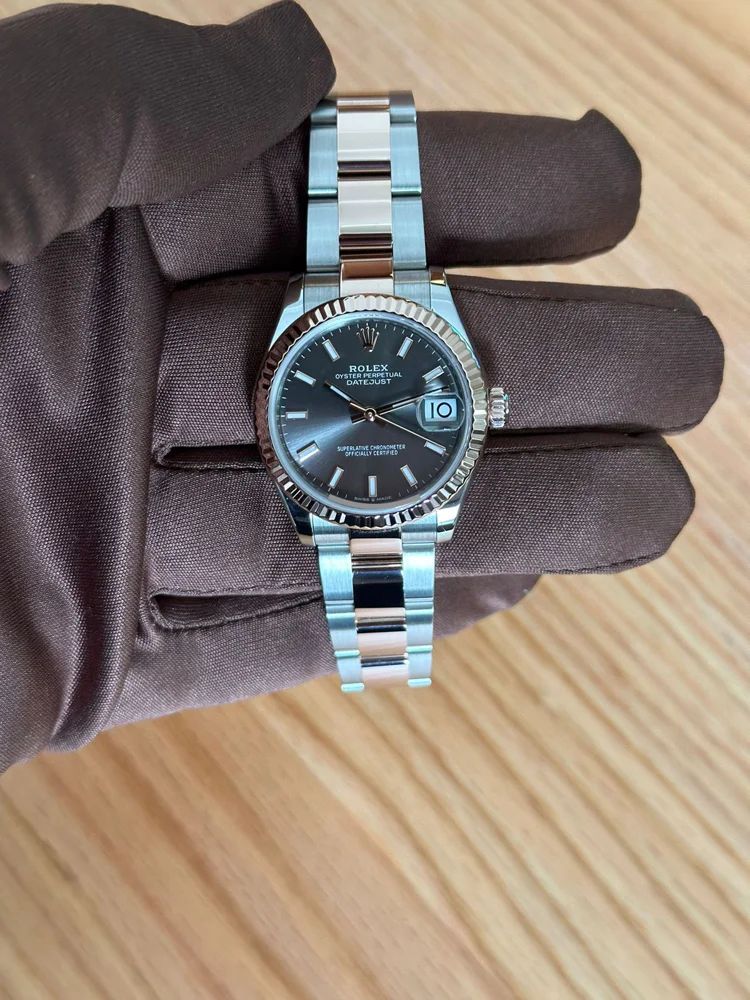 Rolex Datejust 31 Two Tone Grey Dial Full set 2022